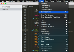 Sublime text show console.png