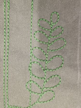 Multi-hooping, jupe, fil Cotty 12 — vue 6
