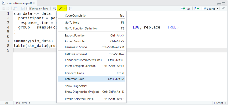 File:RStudio code tools.png