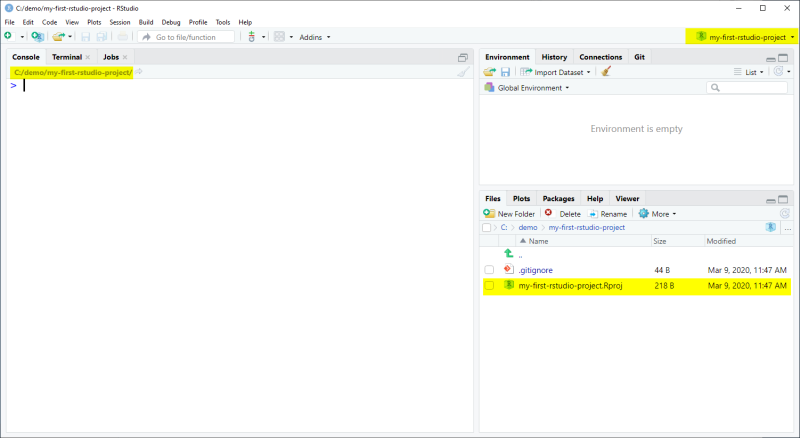 File:RStudio écran nouveau projet.png