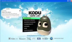 Kodu menu principal.jpg