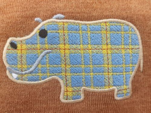 Hippo-Tartan 10 cm