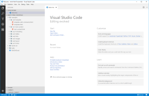 VSC welcome screen.png