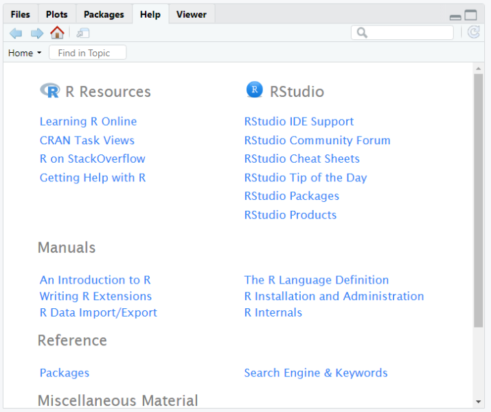File:RStudio help panel.png