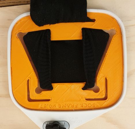 Sock frame version 0.98 (recto)
