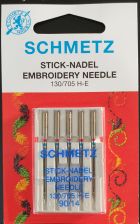 Schmetz 90/14 H-E, aiguille de broderie large