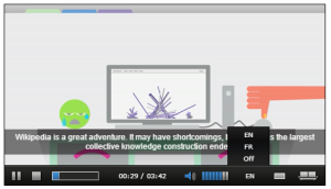 HTML5 audio et video leanback example.png