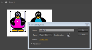 Flash-cc-convert-to-symbol-pinguin.png