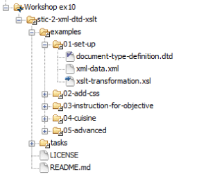 Exchanger XML project structure.png