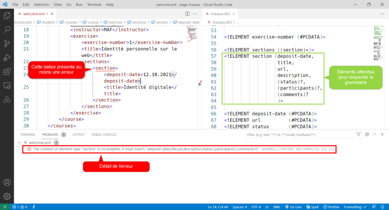 File:Visual studio code XML editor page travaux.png
