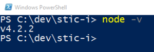 Node.js check version.png