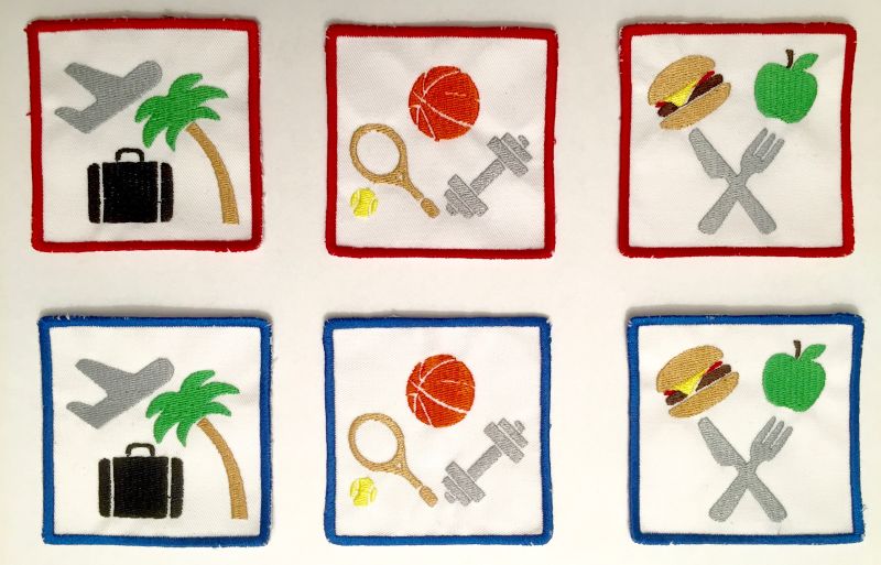 File:Badges voyage sport nourriture.jpg