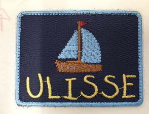 Emoji "saliboat" dans un patch