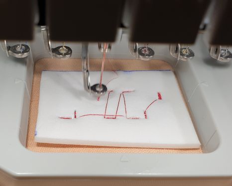 Chapeaux avant la broderie 3D
