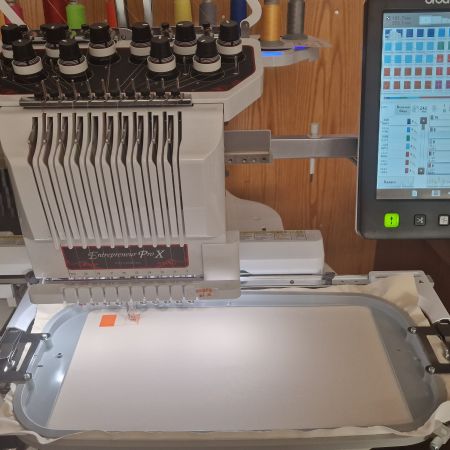 Brother PR1050X avec le cadre 36x20 cm